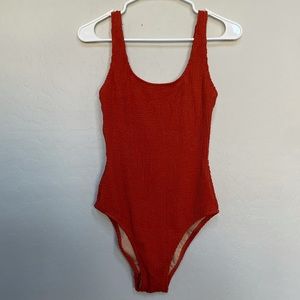 MADEWELL Second Wave Textured Tank Swimsuit